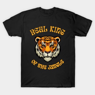 real king of the jungle tiger design T-Shirt